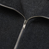 Kuankumas Fleece Half Zip Up Sweatshirt