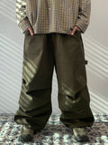 Cotton Sunflower Parachute Pants