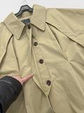 Yev Belted Half Trench Coat