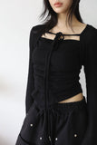 Blossom Mesh Bolero Tee