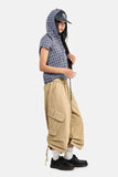 Bloom Check Hooded Short Sleeve Shirt