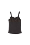 Lancy Dot Frill Tank Top