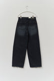 (W) Poison Dyeing Wide Denim