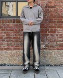 Ruko Washing Wide Denim Pants