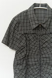 (W) Tech Checked Zip Up