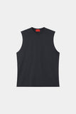 Fog Distressed Sleeveless