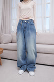 balloon hip wide jeans