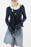 Shell drop adjustable necklace