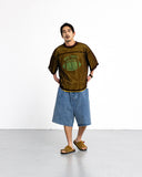 Denim Baggy Half Pants