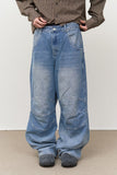 True Biker Wide Denim