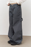 Six Canvas Carpenter Pants