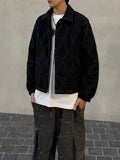 Wave Line Quilted Jacket