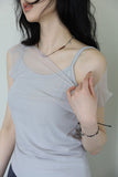 Angel Chiffon Shirring Sleeveless