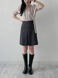 Naro V-Neck See-Through Blouse