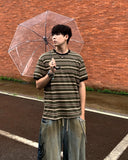Pochi Stripe Short Sleeve T-shirt