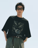 [AG] Satellite Photo Graphic Half Tee