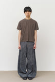 Oki Striped Wide Denim