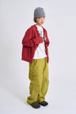 Slavic cotton hood zip-up