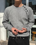 Round button knit