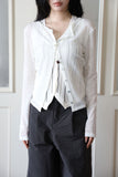 Canny See-Through Cardigan