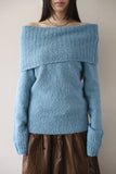 Unique Off-Shoulder Knit