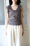 Butterfly Chiffon Sleeveless