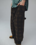 Checked Double Knee Pants