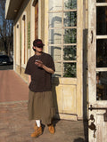 Pigment Stripe Half Tee