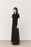 (W) Yuji Dot Layered Top