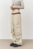 Dots Parachute Cargo Pants