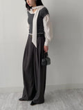 Lael Two-Tuck Wide Slacks