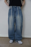 Daily stopper straight denim
