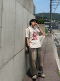 Vintage Sand Washed Carpenter Balloon Denim