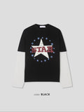 Add Star Layered Longsleeve