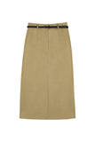 Flip belt long skirt