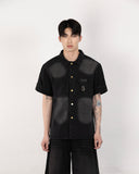 [MADE] Pocket Logo Denim Short Sleeve Shirt