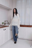biting wide denim