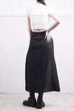 Muse Strap Slit Wrap Skirt