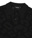 LEOPARD CROCHET COLLAR KNIT