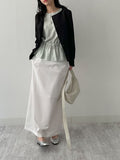 Rose Frill Loose Fit Blouse