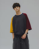 Palette Raglan Half Sweat Shirt