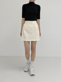 Daily Turtleneck Half T-Shirt