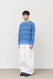 Scope Striped Round Knit