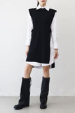 Chels Knit Vest + Shirt One Piece Set