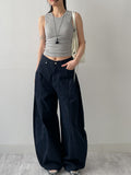 Strap Ribbed Sleeveless