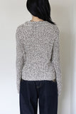 Leaf Collar Knit Cardigan