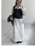 Pepper U-neck knit vest