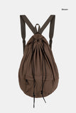 Dual drawstring ripstop backpack