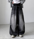 Two Kids Sagging Balloon Denim