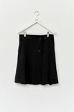 (W) Demon Pleats Skirt